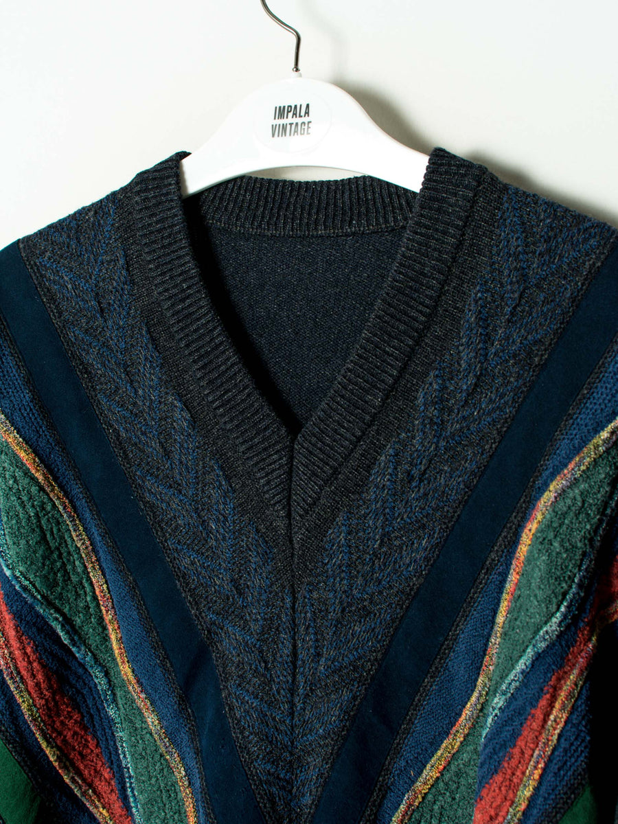 Flisch V-Neck Sweater