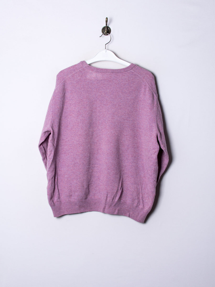 Lacoste Pink Pure New Wool Sweater