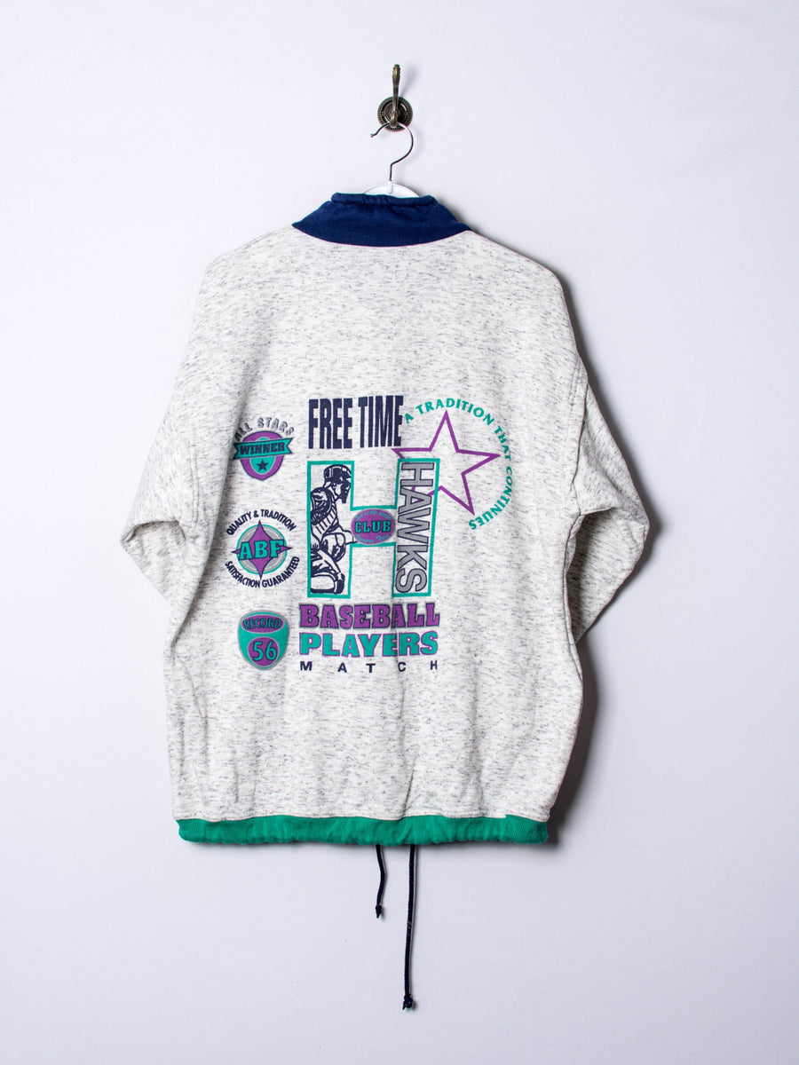 Free Time Zipper Sweatshirt