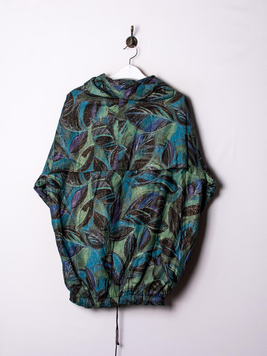 Leaves Middle Buttoned Kangaroo Jacket