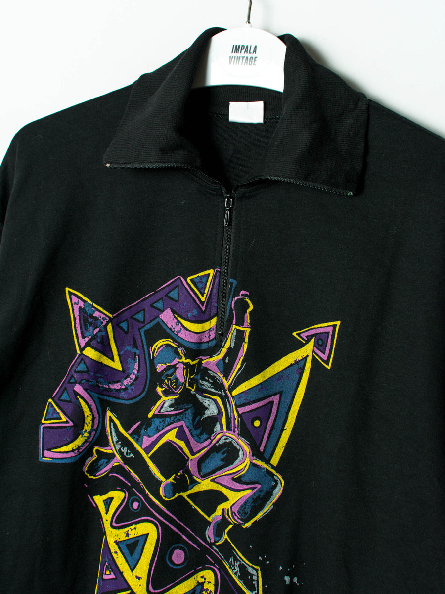 Etirel Snowboard 1/3 Zipper Sweatshirt