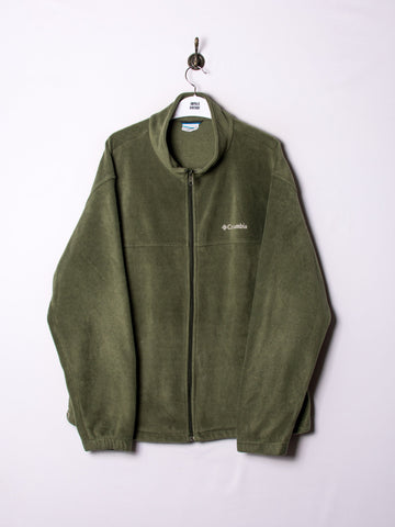 Columbia Green Zipper Fleece