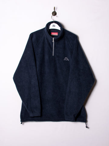 Kappa 1/3 Zipper Navy Blue Fleece