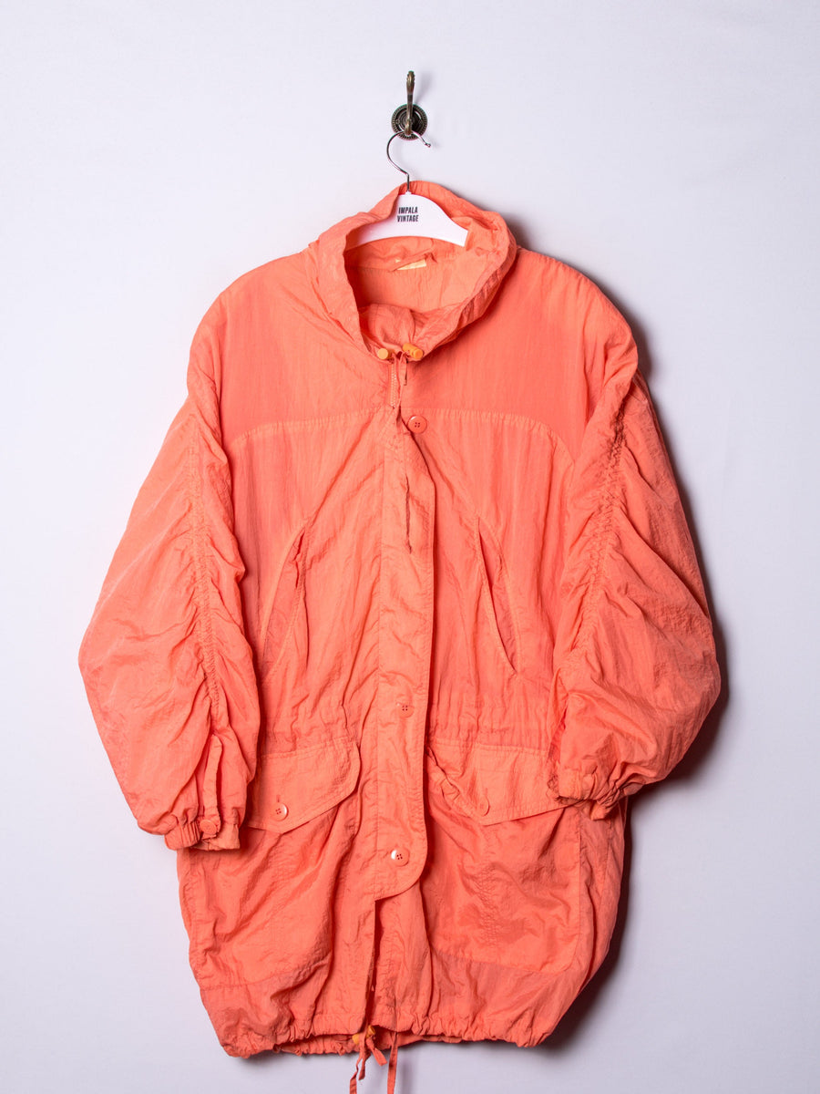Salmon Thin&Long Shell Jacket