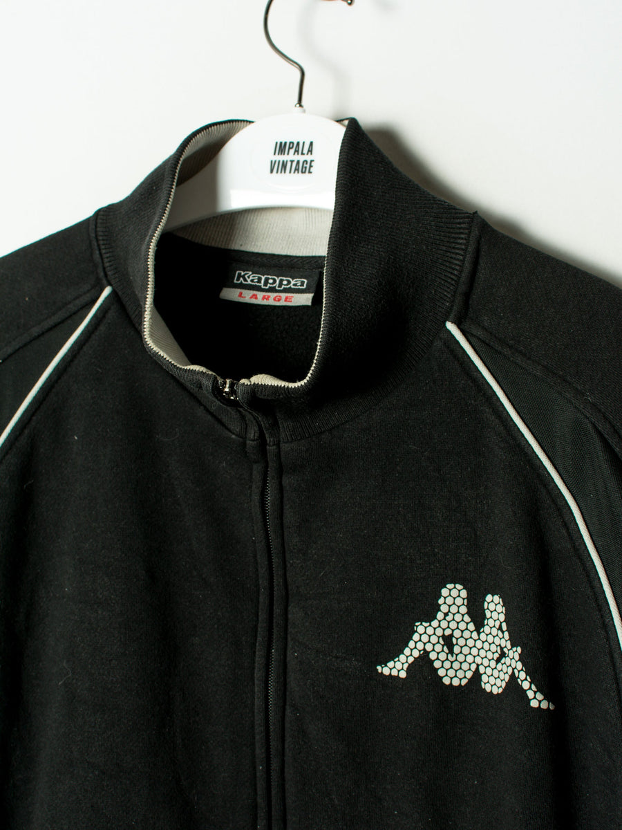 Kappa Black Zipper Sweatshirt