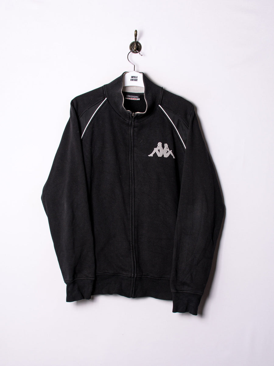 Kappa Black Zipper Sweatshirt