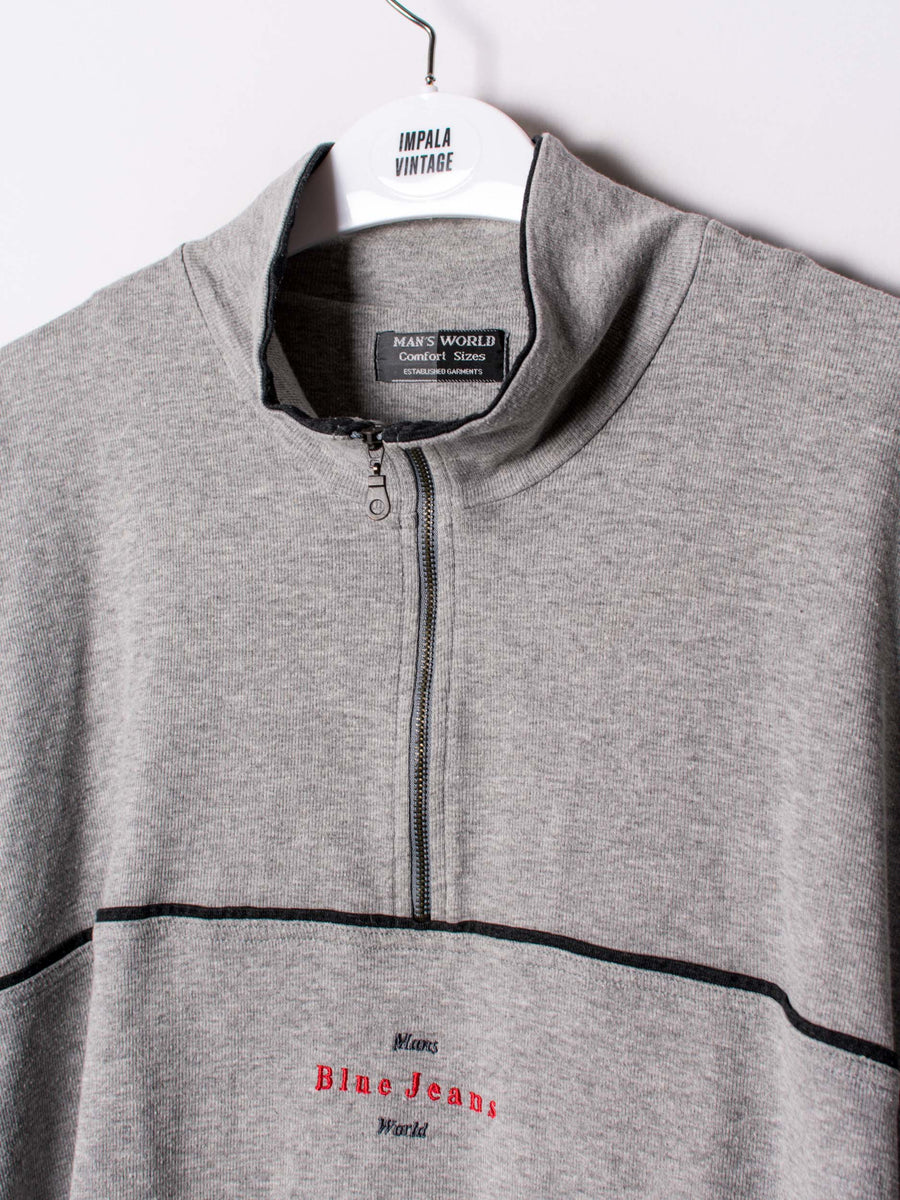 Man´s World 1/3 Zipper Sweatshirt