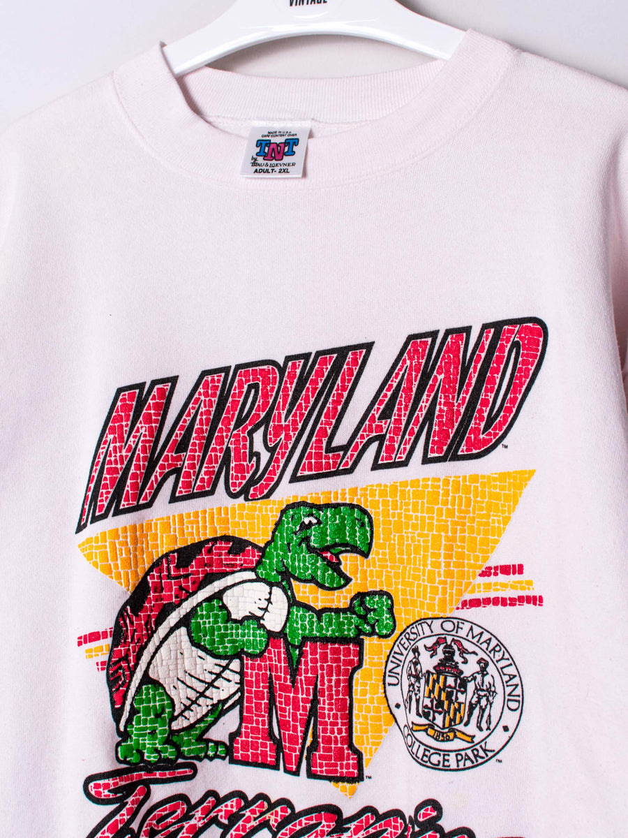 Maryland Terrapins Basketball Team University Sweatshirt