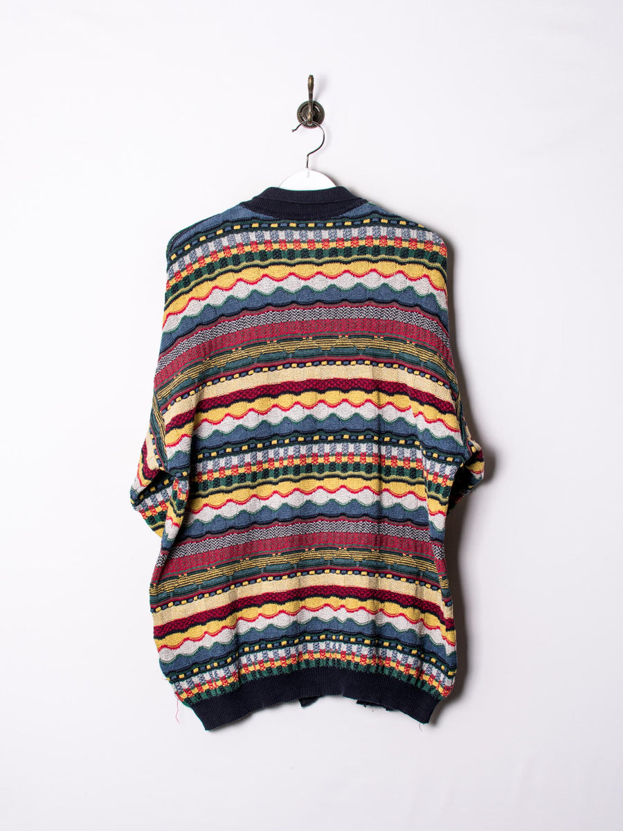 Coggy Style Middle Buttoned Sweater