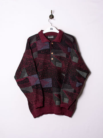 Enzo Lorenzo Buttoned Sweater