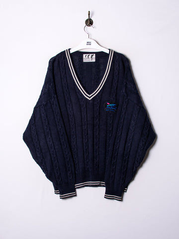 Golfino Club Member V-Neck Sweater