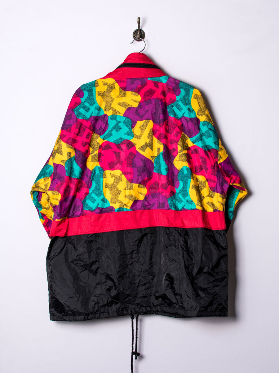 Ashes Middle Zipper Raincoat