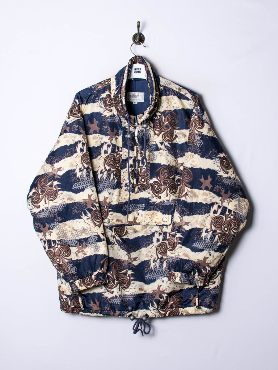 Etirel Middle Zipper Kangaroo Coat