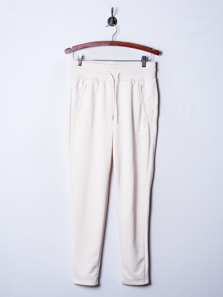 Puma White Zipper Tracksuit