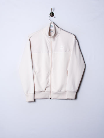 Puma White Zipper Tracksuit