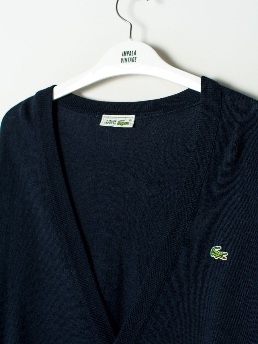 Lacoste Navy Blue Cardigan