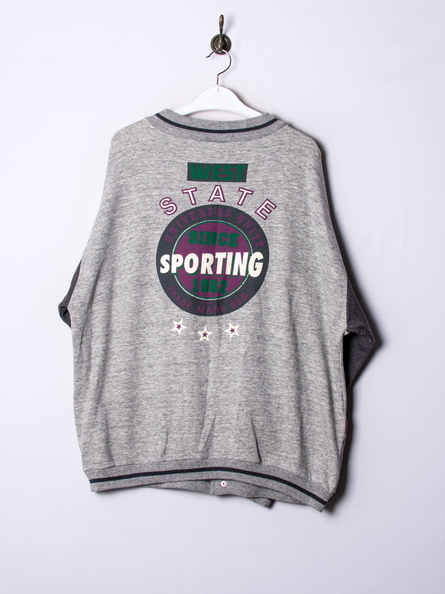 St. Angelo Buttoned Sweatshirt