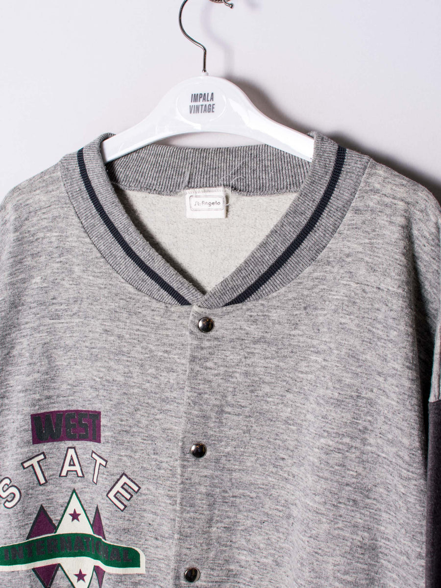 St. Angelo Buttoned Sweatshirt