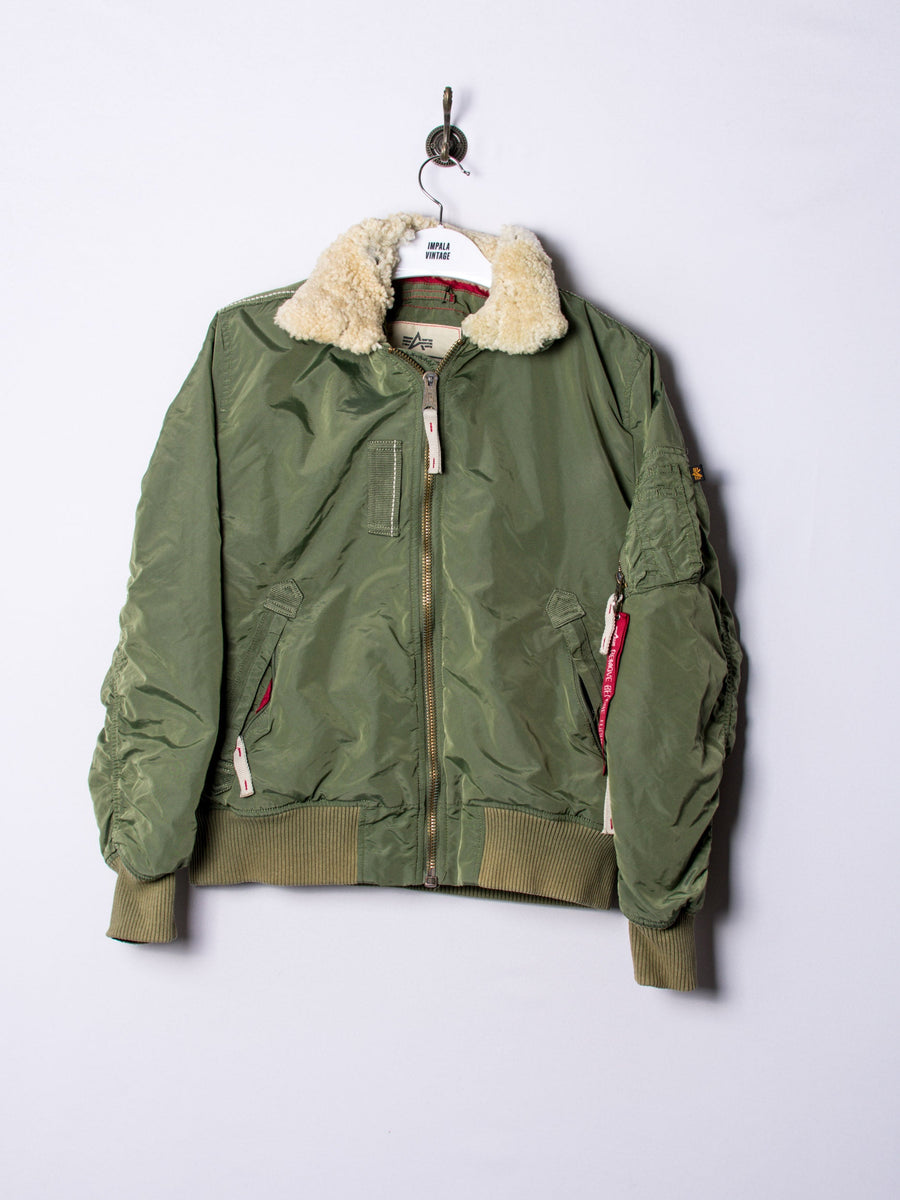 Alpha Industries Sheepskin Aviator Jacket