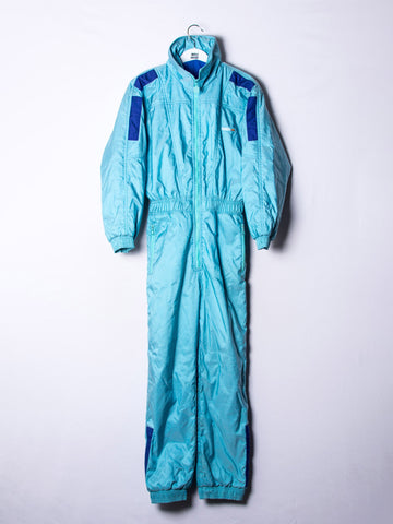 Ellesse Light Blue Vintage Ski Suit