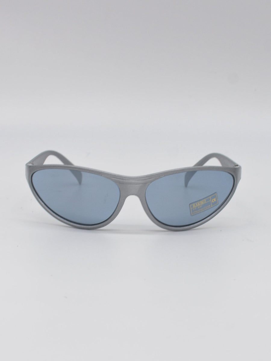 Kakiko Silver Plastic Sunglasses