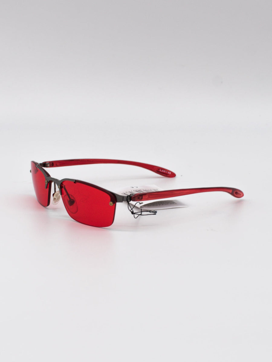 ILAN 49 Red Sunglasses