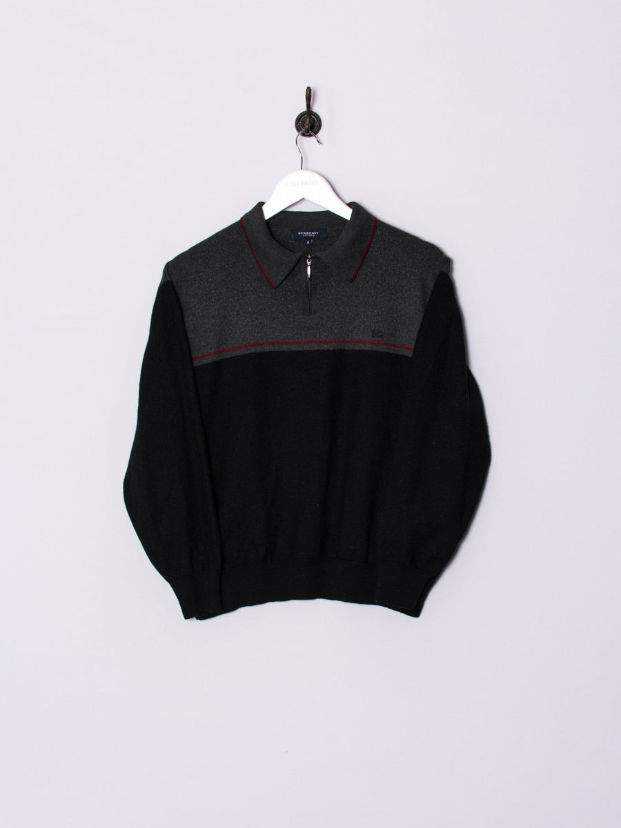 Burberry 1/3 Zip Sweater