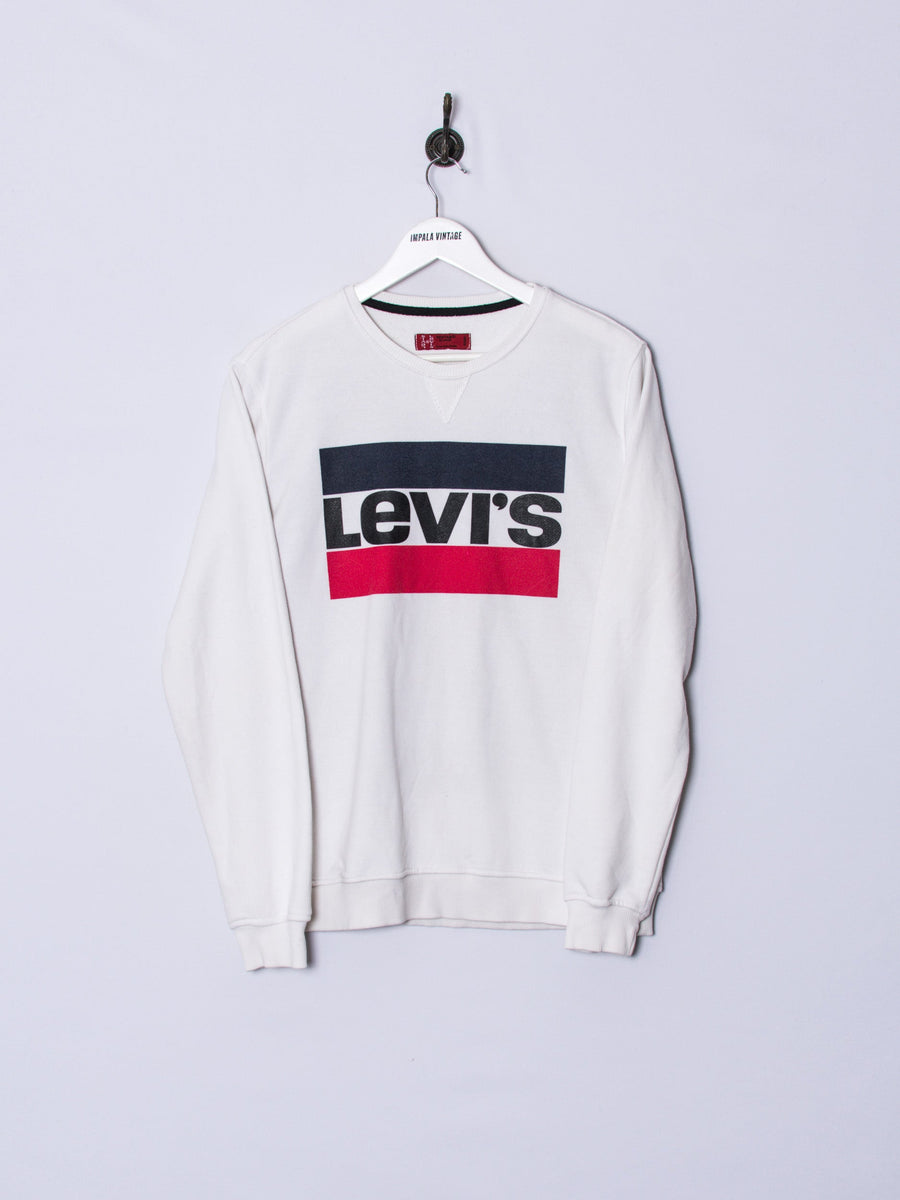 Levi's White Sweatshirt