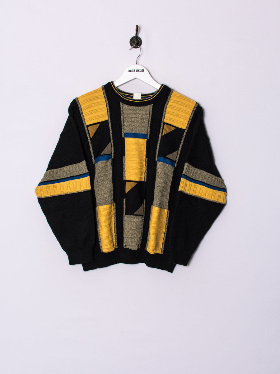 Yellow Square Sweater