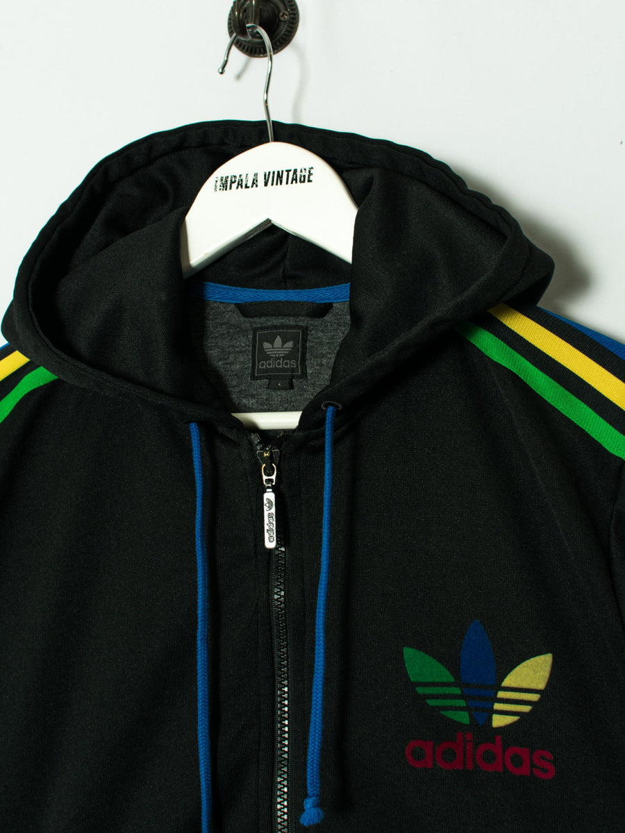 Adidas Originals Black Hooded Jacket