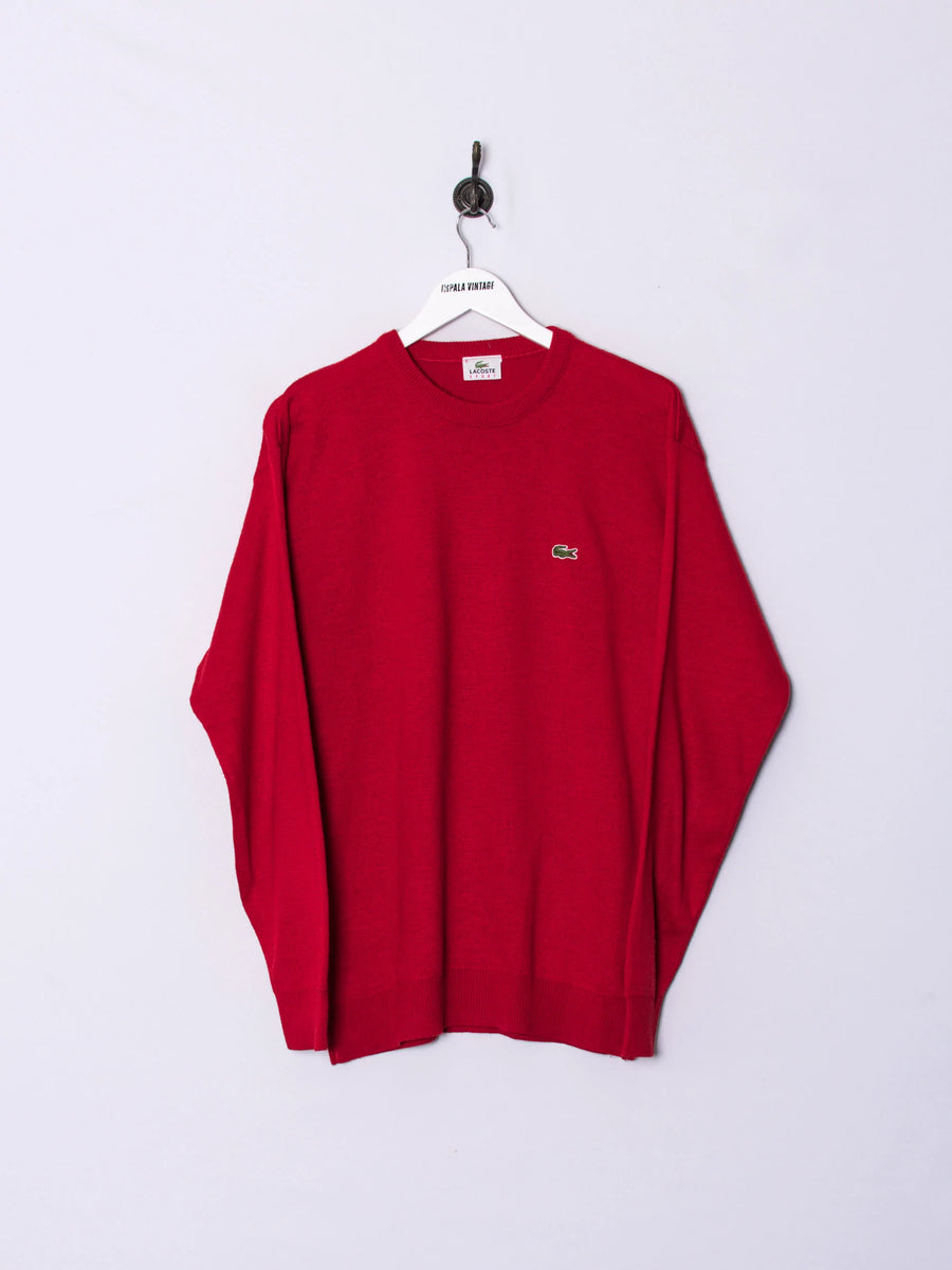Lacoste Red Sweater