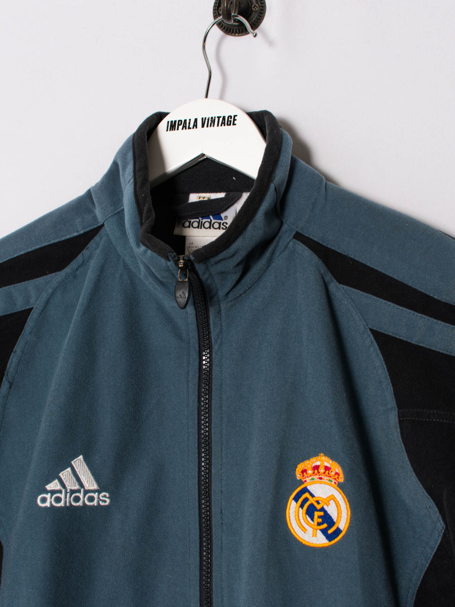 Real Madrid CF Adidas Official Football Velvet Jacket