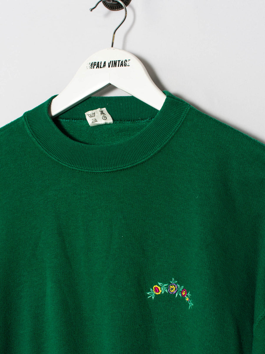 Green Retro Sweatshirt