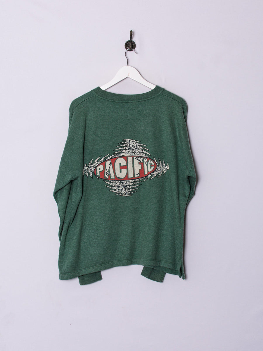 Pacific Green Retro Sweatshirt