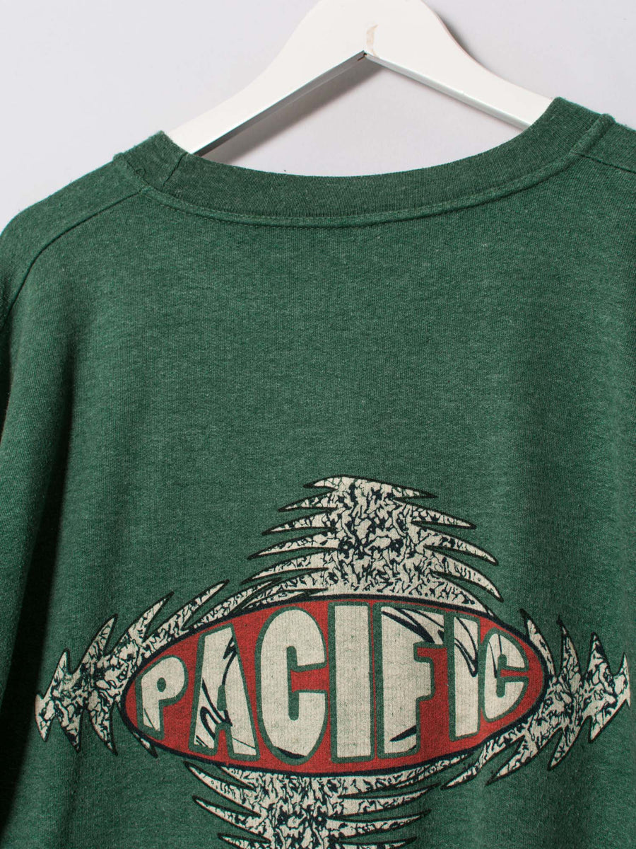 Pacific Green Retro Sweatshirt