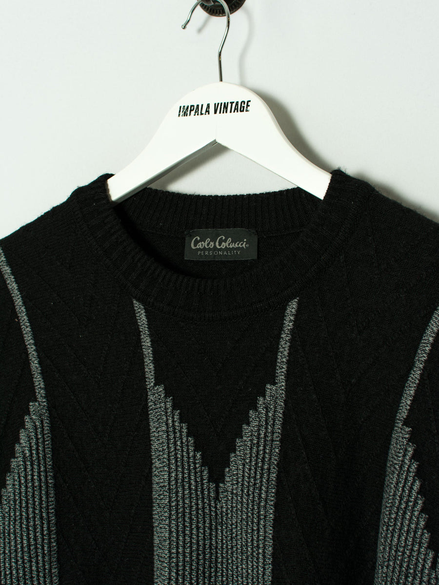 Carlo Colucci Black Sweater
