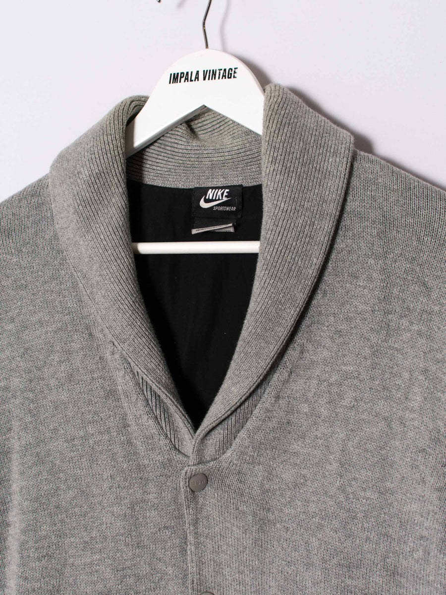 Nike Grey Cardigan