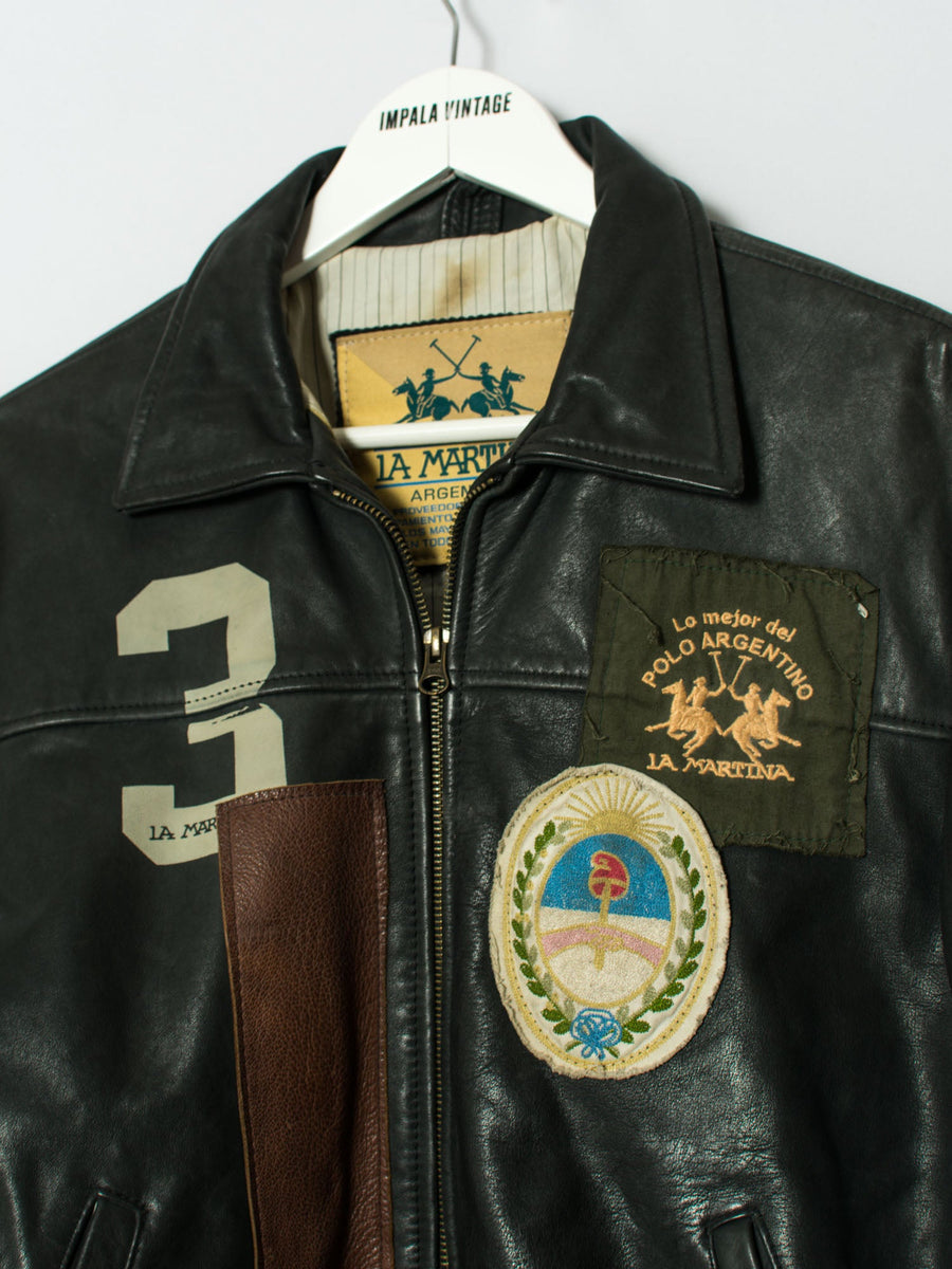 La Martina Leather Jacket