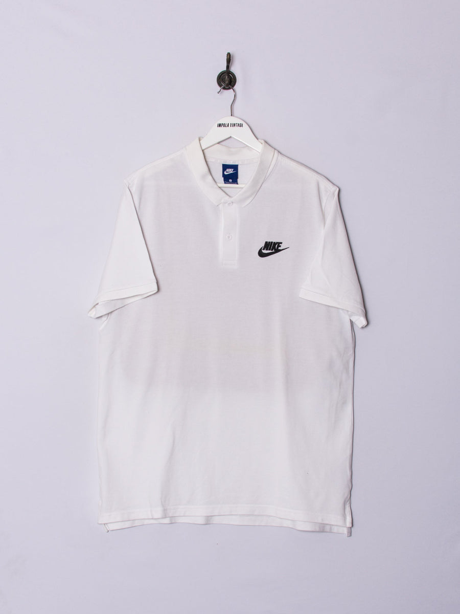 Nike White Poloshirt