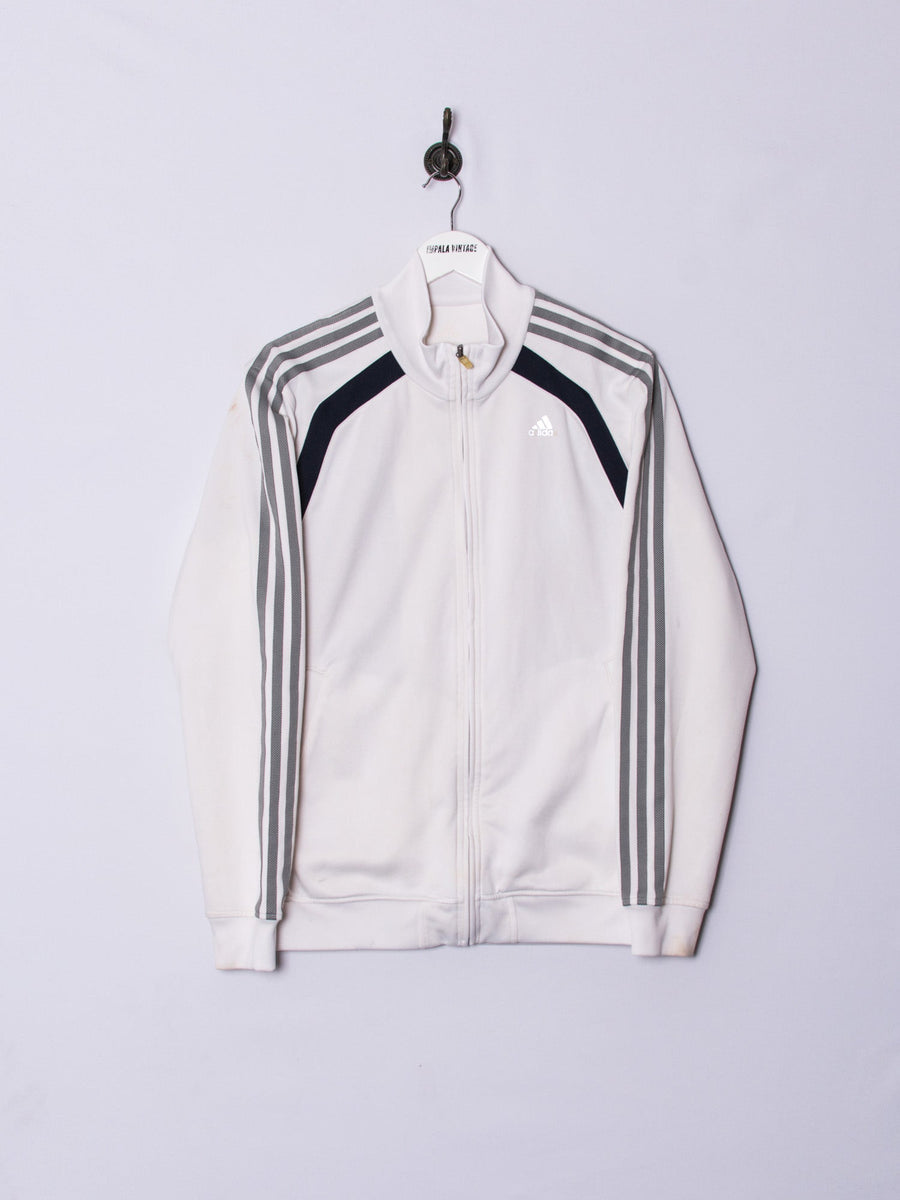 Adidas White Track Jacket