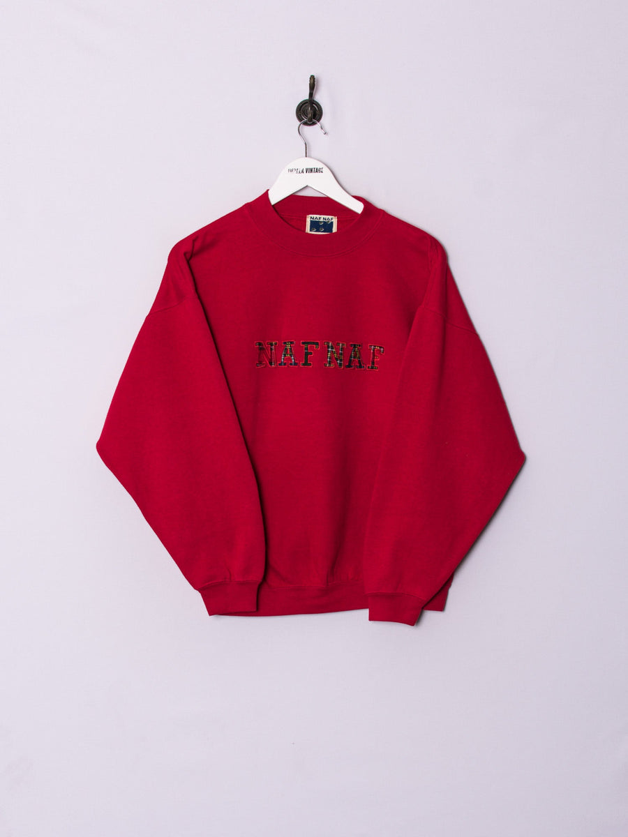 Naf Naf Red Sweatshirt