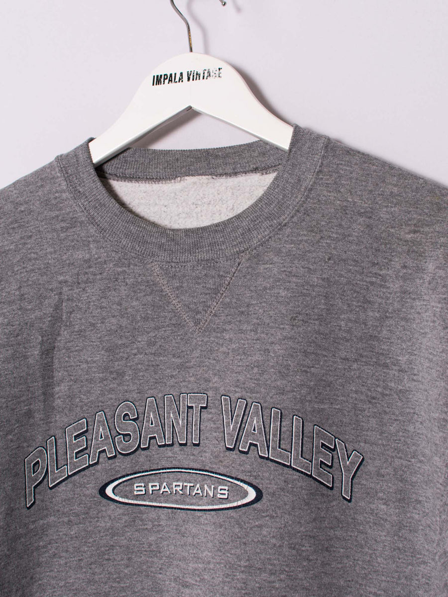 Spartans Pleasant Valley Gray Sweatshirt