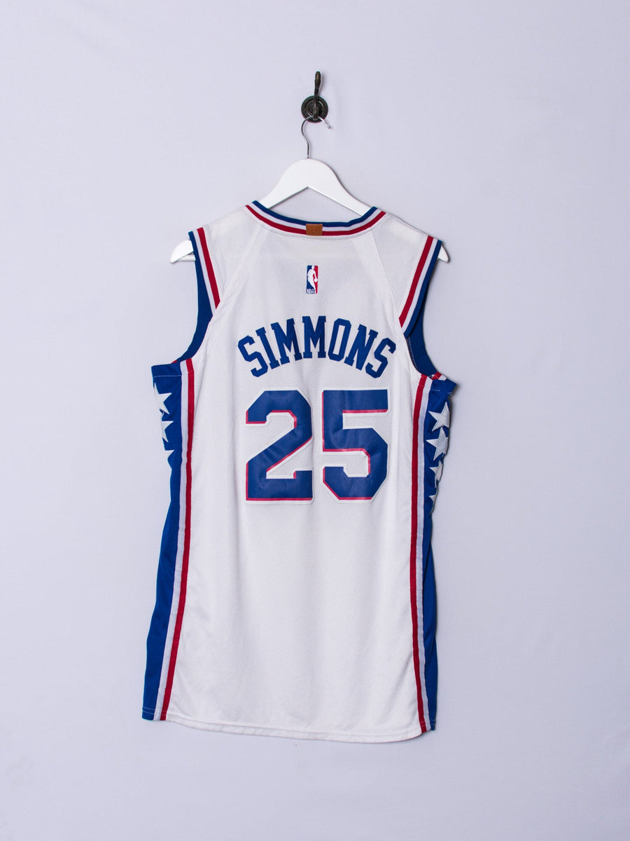 Philadelphia 76ers Nike Official NBA Ben Simmons 2017 Jersey