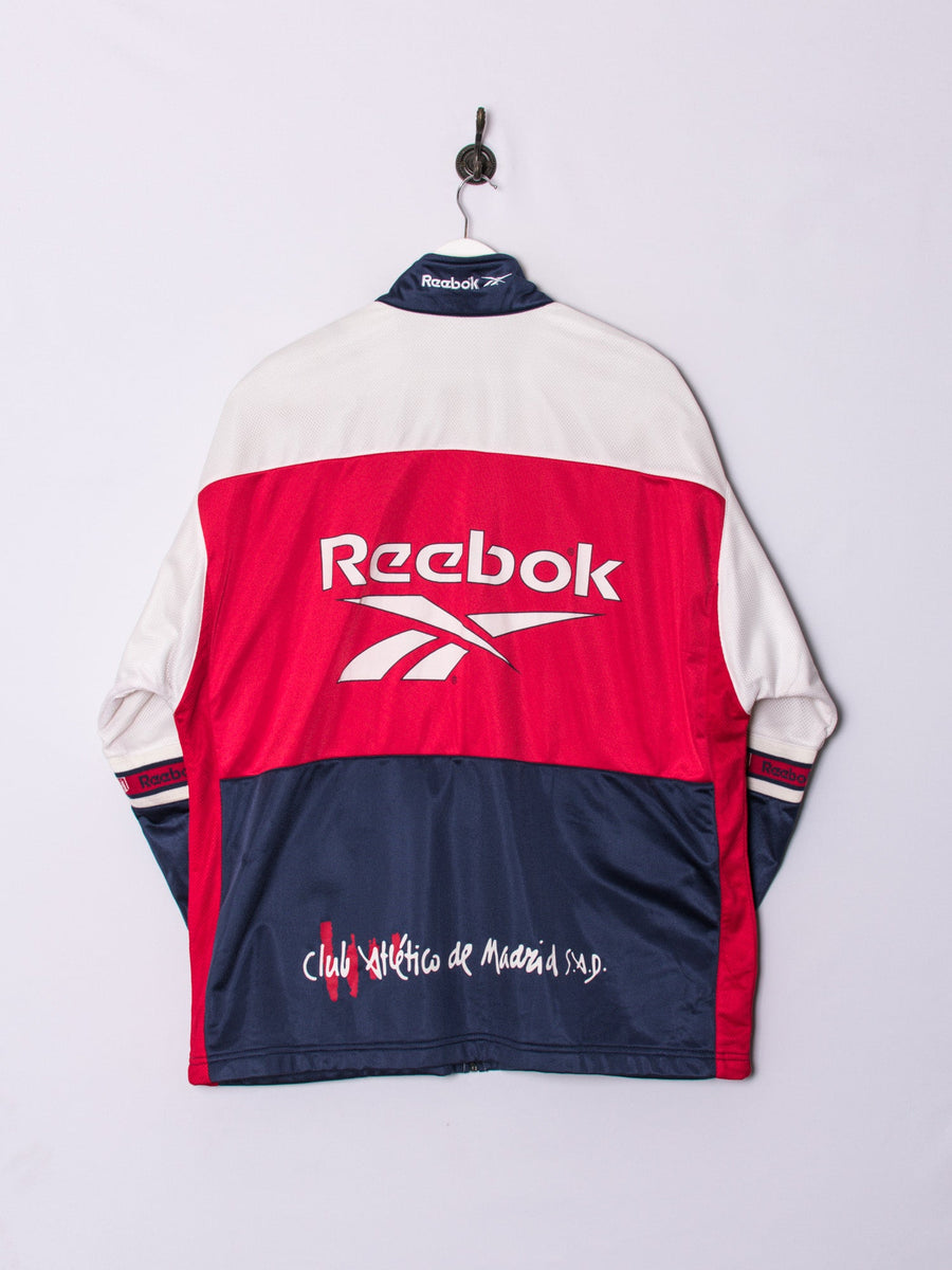 Club Atlético de Madrid Reebok Official Football 1998/1999 Track Jacket