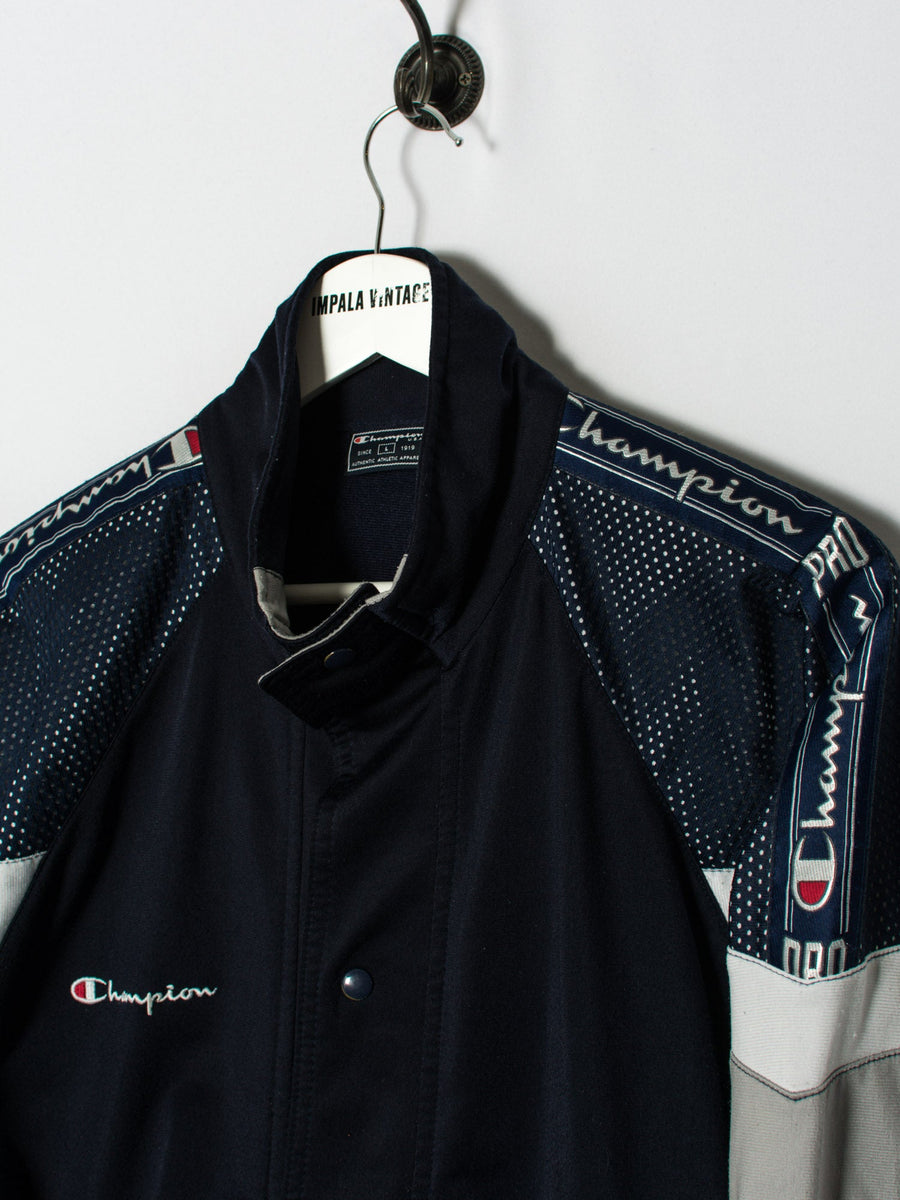Champion Navy Blue Buttoned Jacket