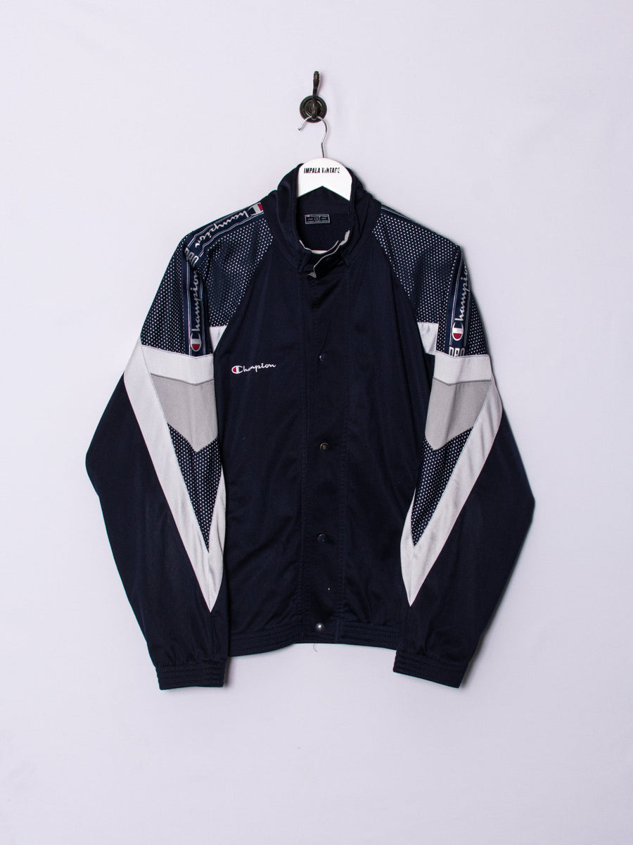 Champion Navy Blue Buttoned Jacket