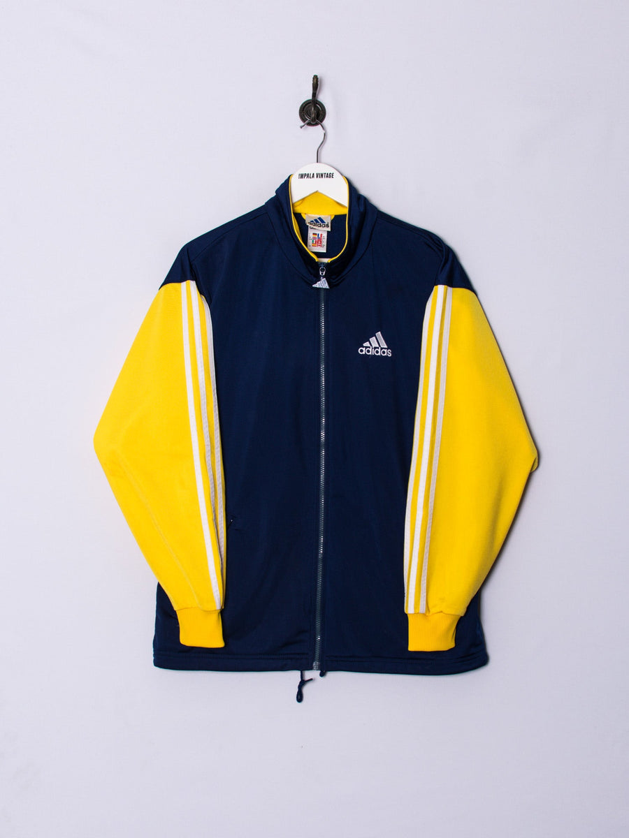 Adidas Yellow Sleeves Track Jacket