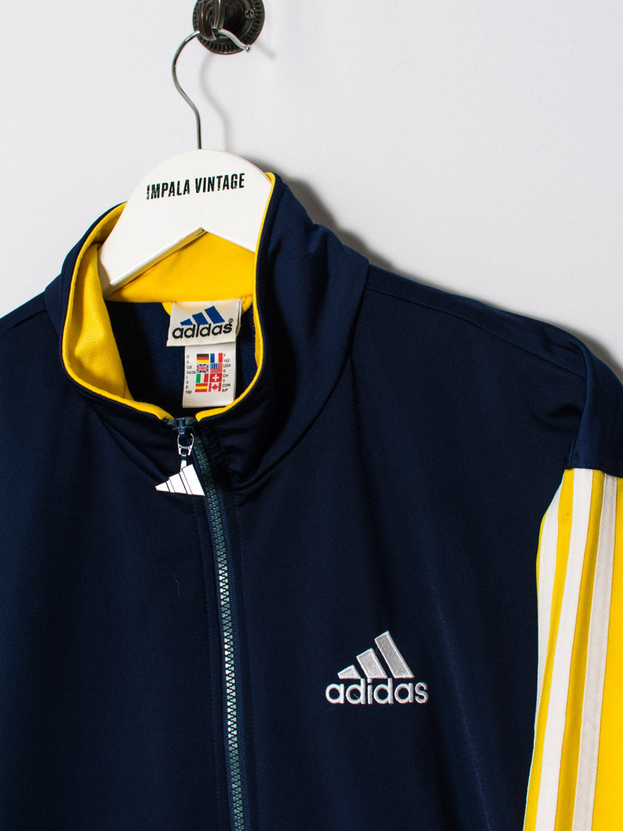 Adidas Yellow Sleeves Track Jacket