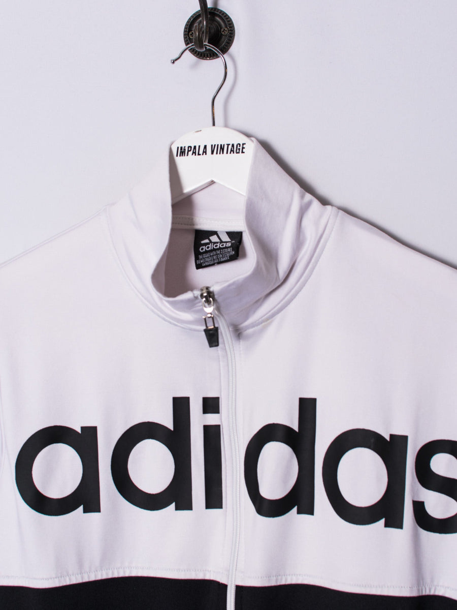 Adidas Black & White Track Jacket