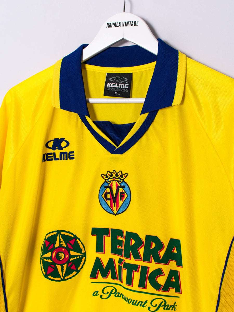 Villarreal CF Kelme Official Football 2002/2003 Jersey